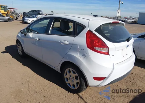 2012 Ford Fiesta Se из США, поврежденный, VIN 3FADP4EJ3CM182970